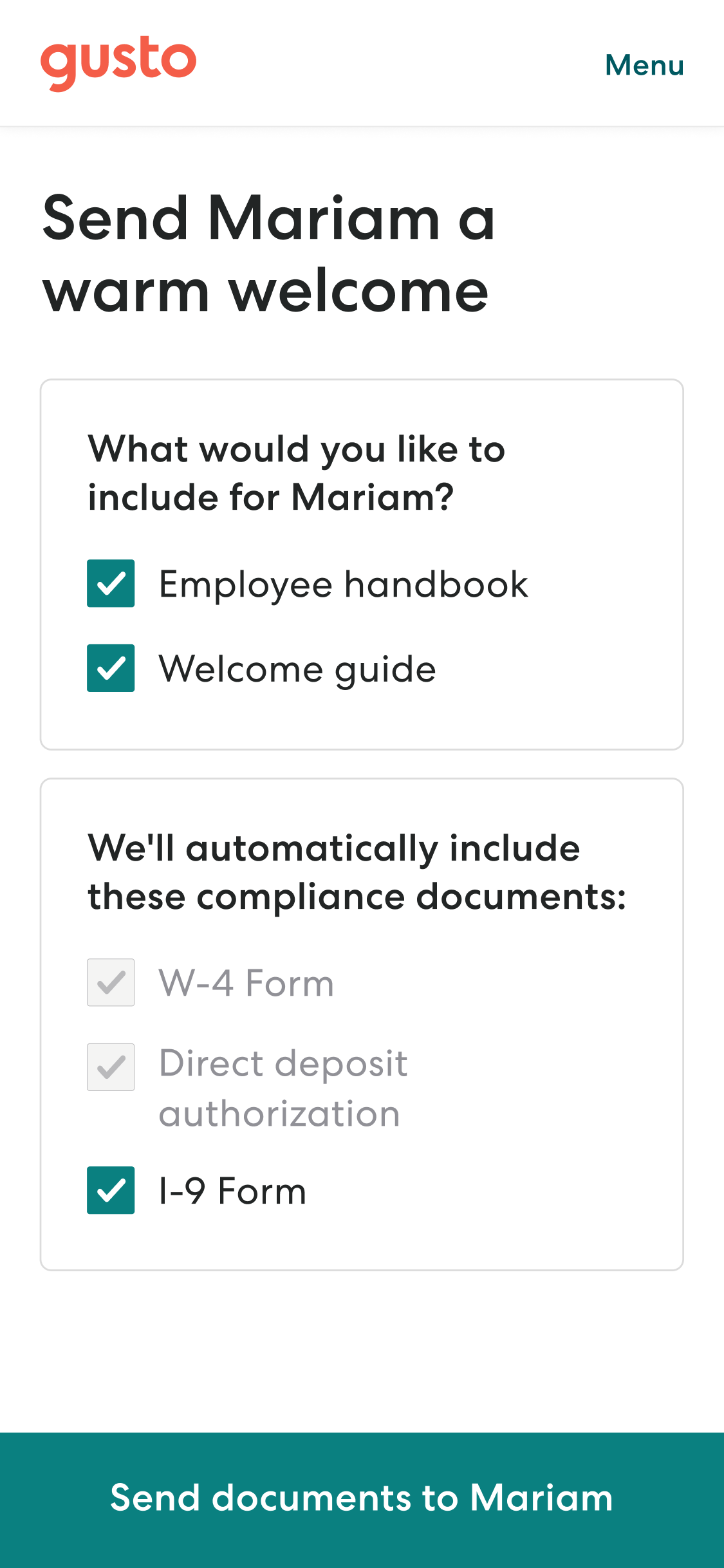 iphone - Onboarding - Send welcome email